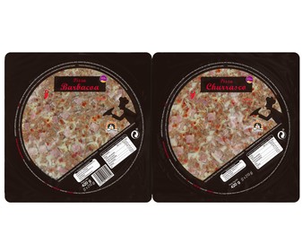 Pizza barbacoa 210 gramos pack de 2 unidades Pizza barbacoa 210 gramos pack de 2 unidades