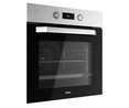 Horno pirolítico TEKA HCB 6535P SS capacidad: 71 Litros, A+, mandos mecánicos, A: 59,5cm, H: 59,5cm, F: 55,5cm.