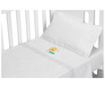 Tríptico para cuna en color gris, INTERBABY Indara.