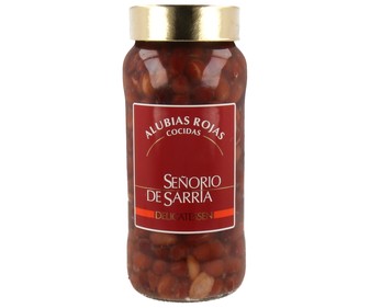 Alubia cocida roja 400 g.