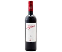 Vino tinto Roble Ribera del Duero FIGUERO 4 Botella de 75 Centilitros