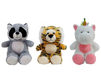 Animales de peluche 32cm. varios modelos, ONE TWO FUN ALCAMPO.