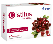 Complemento alimenticio a base de concentrado de árandano rojo CISTITUS 60 comprimidos.