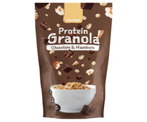Cereales granola con extra de proteínas, chocolate y avellanas PROZIS 275 g.