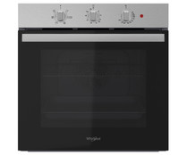 Horno multifunción WHIRLPOOL OMR 35HR0X inox, capacidad: 71L, A, A: 59,5cm, H: 59,5cm, F: 55,1cm.