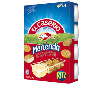 Snack de queso con galletas saladas 46 gramos pack de 4 unidades Snack de queso con galletas saladas 46 gramos pack de 4 unidades
