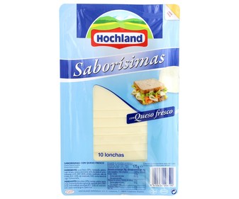 Queso en lonchas fresco 175 gramos Queso en lonchas fresco 175 gramos