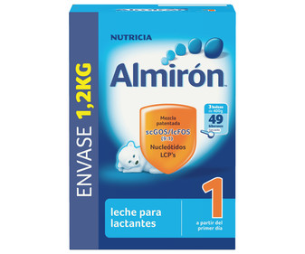 Leche (1) para lactantes a partir del primer día ALMIRÓN 1200 g. Leche (1) para lactantes a partir del primer día ALMIRÓN 1200 g.