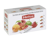 Surtido de mermeladas extra HELIOS 200 g. 