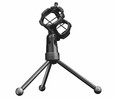 Micrófono con trípode TRUST GXT 232 Mantis, conexión Usb.