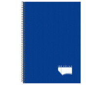 Cuaderno liso espiral A4 de 100 hojas de 70 gr, PRODUCTO ALCAMPO. Cuaderno liso espiral A4 de 100 hojas de 70 gr, PRODUCTO ALCAMPO.