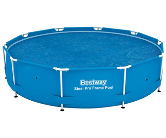Cobertor solar para piscinas autoportantes y tubulares redondas 3,05 mts. BESTWAY