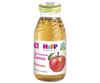 Zumo de fruta (manzana) ecológico a partir de 4 meses HIPP Biológico 200 g. Zumo de fruta (manzana) ecológico a partir de 4 meses HIPP Biológico 200 g.