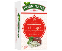Té rojo con anís y un toque de ciruela HORNIMANS 20 uds.