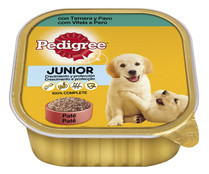 Comida para perro adulto a base de aves y ternera PEDIGREE 300 g.