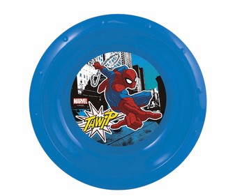 Cuenco infantil apto para microondas, diseño Spiderman STOR. Cuenco infantil apto para microondas, diseño Spiderman STOR.