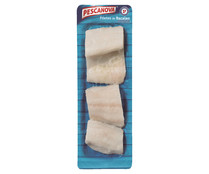 Filetes de bacalao ultracongelados y en su punto de sal PESCANOVA 400 g.
