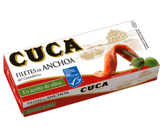 Filetes de anchoa en aceite de oliva CUCA 29 g. Filetes de anchoa en aceite de oliva CUCA 29 g.