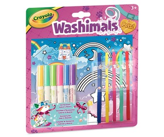 Set de accesorios para Washimals, CRAYOLA. Set de accesorios para Washimals, CRAYOLA.