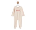 Pijama pelele de terciopelo para bebé IN EXTENSO, talla 86.