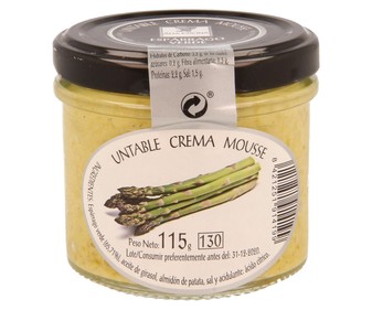 Mousse untable frasco de 115 gramos Mousse untable frasco de 115 gramos