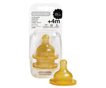 Tetinas de látex de flujo denso, para biberón de boca ancha SUAVINEX 2 uds. Tetinas de látex de flujo denso, para biberón de boca ancha SUAVINEX 2 uds.