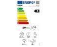 Lavadora QILIVE Q-6855 capacidad de carga: 10KG, clasificaci&oacute;n energ&eacute;tica: B, 1400RPM, H: 84,5cm, A: 58,5cm, F: 59,4cm.
