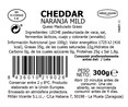 Queso Cheddar naranja tierno MILLÁN VICENTE 300 g.