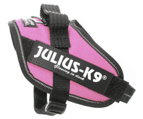 Arnés regulable para perros con reflectante color rosa JULIUS K9 talla mini (4-7 kg) 1 ud. 