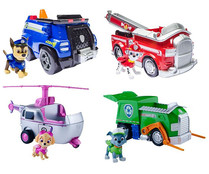Coche clásico más figura PATRULLA CANINA surtido.