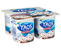 Yogur estilo griego con stracciatella YAOS de Nestlé 4 x 115 g.