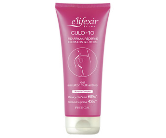 Gel escultor y reafirmante multiactivo, espcial zona de gluteos E'LIFEXIR Culo-10 200 ml. Gel escultor y reafirmante multiactivo, espcial zona de gluteos E'LIFEXIR Culo-10 200 ml.
