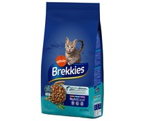 Pienso para gatos mix a base de pescado BREKKIES 1,5 kg. 