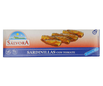 Sardinillas en tomate lata de 60 g. pack de 2 uds. Sardinillas en tomate lata de 60 g. pack de 2 uds.