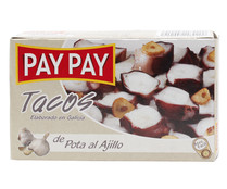 Pota al ajillo en tacos PAY PAY 63 gr. 