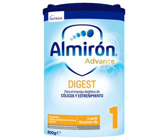 Leche de inicio (1) para recién nacido a partir del primer día ALMIRÓN Advance digest 800 g. Leche de inicio (1) para recién nacido a partir del primer día ALMIRÓN Advance digest 800 g.