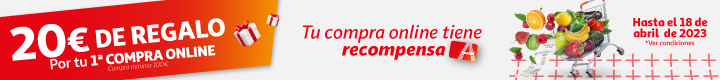Primera compra online - 20€ (Moratalaz)