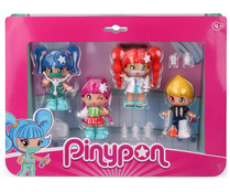 Pack 4 figuras hospital con accesorios, PINYPON.