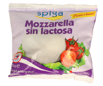 Mozzarella sin lactosa SPÌGA 125 g.