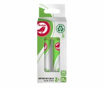 Pack de 2 barras de pegamento de 21g. PRODUCTO ALCAMPO.