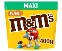 Grageas cacahuete cubierto de chocolate de colores XL M&M'S 400 gr.