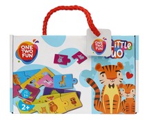 Puzzle infantil de parejas, My Little Duo ONE TWO FUN ALCAMPO.