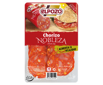 Chorizo extra cortado en lonchas finas EL POZO Nobleza 70 g.