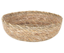 Cesta de mimbre redonda para pan, 20x7cm PRIVILEGE.