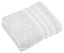 Toalla lisa de tocador, 100% algodón, densidad de 500g/m², color blanco, ACTUEL.