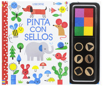 Pinta con sellos, FIONA WATT. Género: infantil. Editorial Usborne. Pinta con sellos, FIONA WATT. Género: infantil. Editorial Usborne.