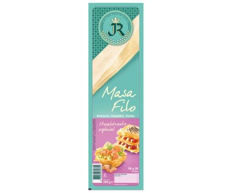 Masa de hojaldre (18 a 20 láminas) JR 500 g. Masa de hojaldre (18 a 20 láminas) JR 500 g.