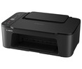 Impresora multifunción WiFi CANON Pixma TS3450 negra, imprime, copia y escanea, pantalla LCD.