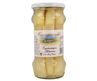 Espárragos blancos 6/9 piezas CASAGRANDE 540 g. Espárragos blancos 6/9 piezas CASAGRANDE 540 g.