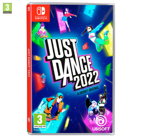 Just Dance 2022 para Nintendo Switch. Género: musical, baile. PEGI: +3.